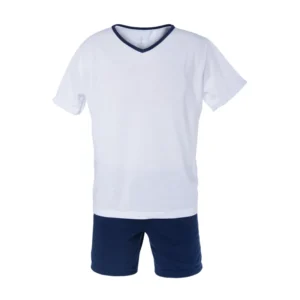 Pijama Maga Curta Azul Marinho Infantil