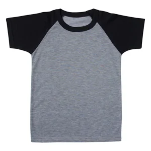 Camiseta Raglan Mescla Infantil