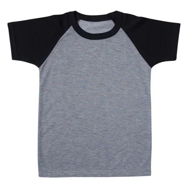 Camiseta Raglan Mescla Infantil