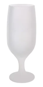 Taça de Vidro Jateada